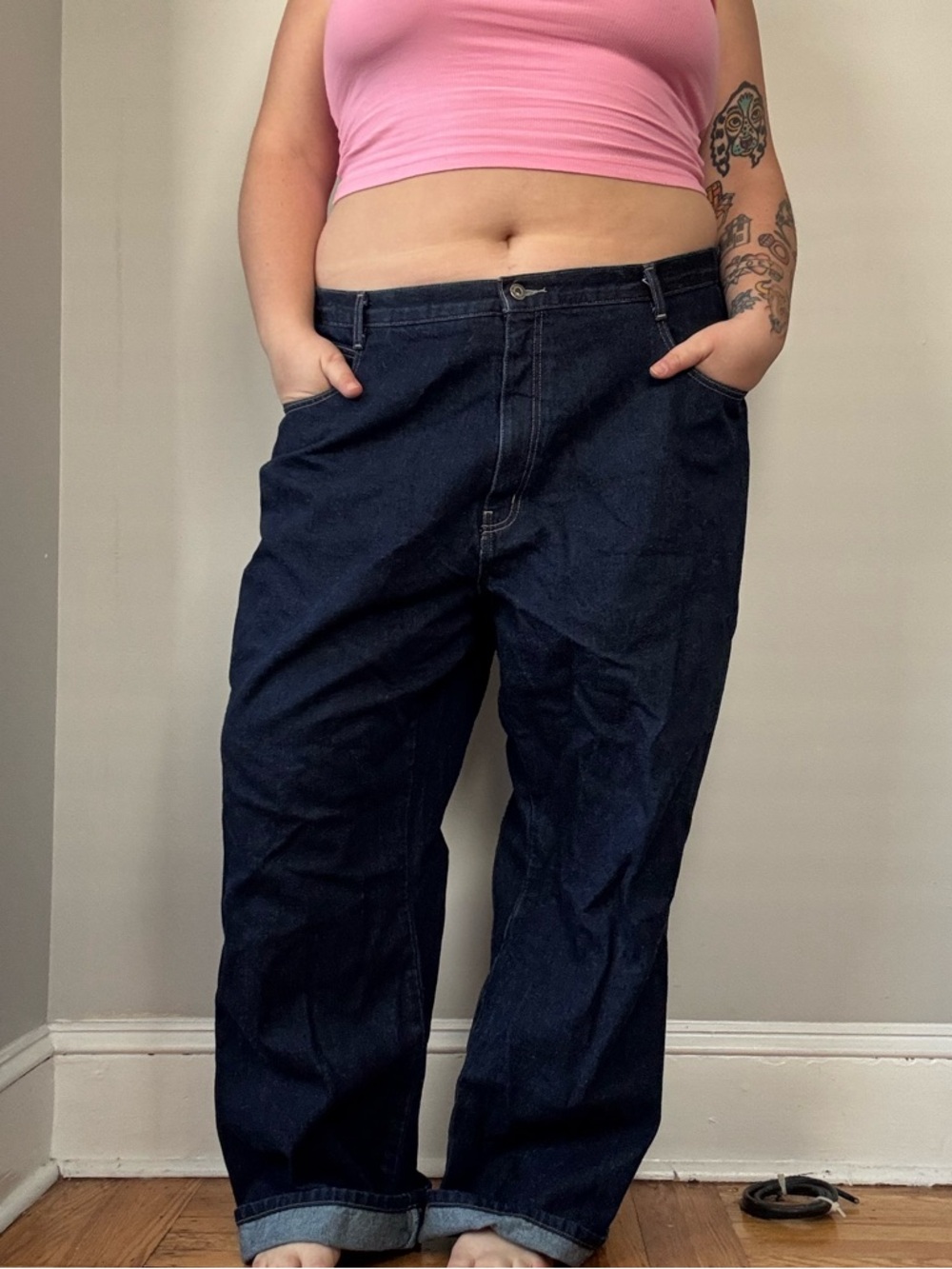 Vintage Plus Size Baggy Jeans